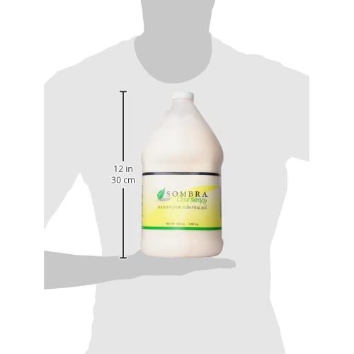 Sombra Cool Therapy Natural Relieving Gel, One Gallon, 128-Ounce