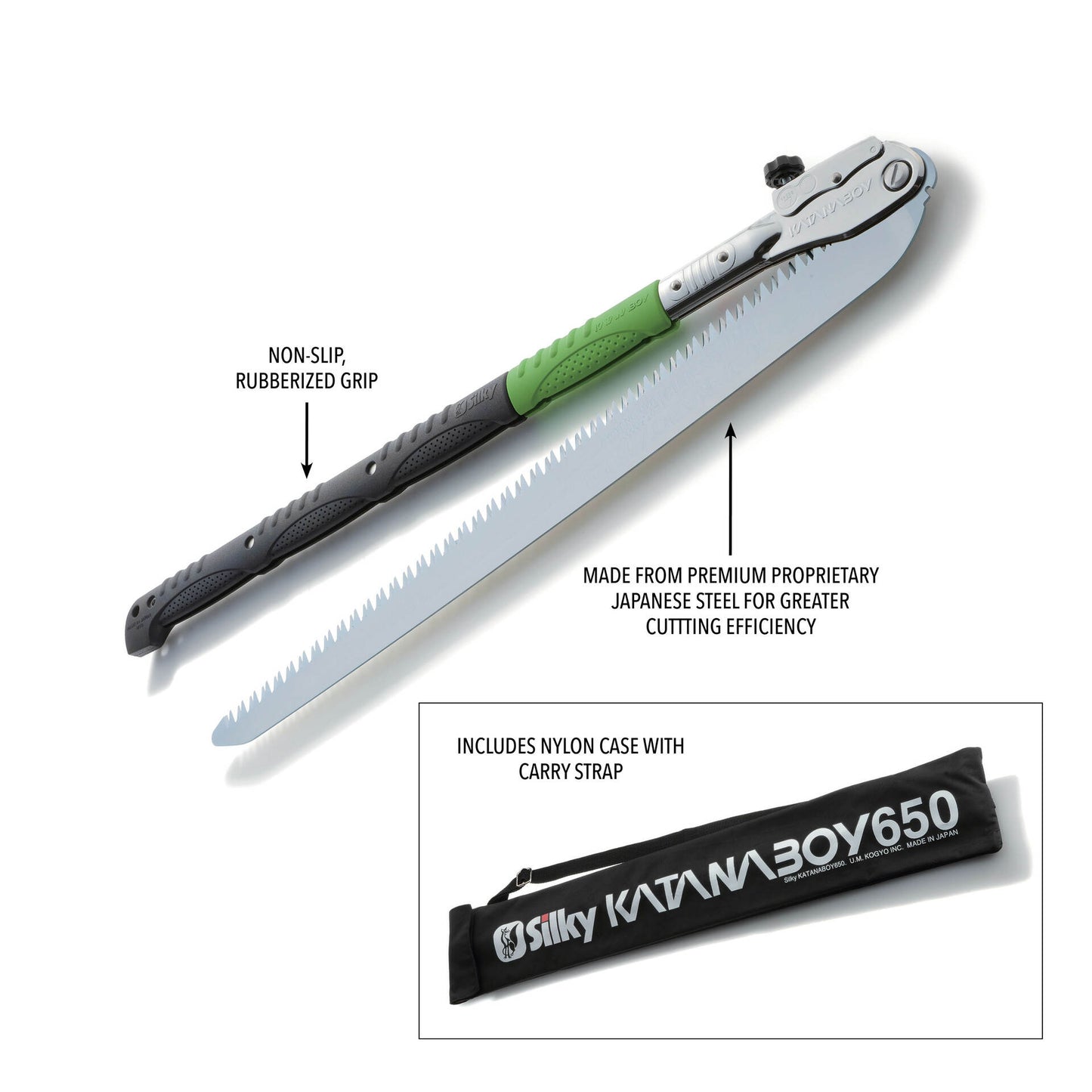Silky KATANABOY Professional 650mm Folding Saw XL Teeth