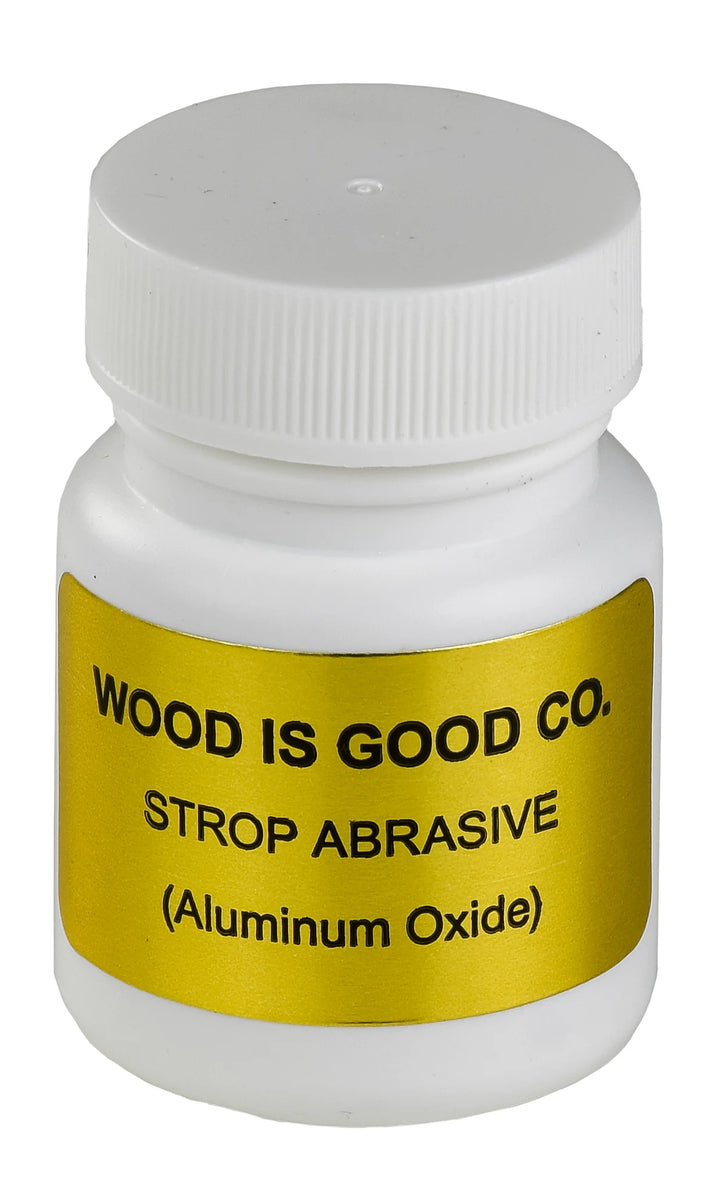 Wood Is Good WD402 Strop Abrasive Powder, 1oz, White