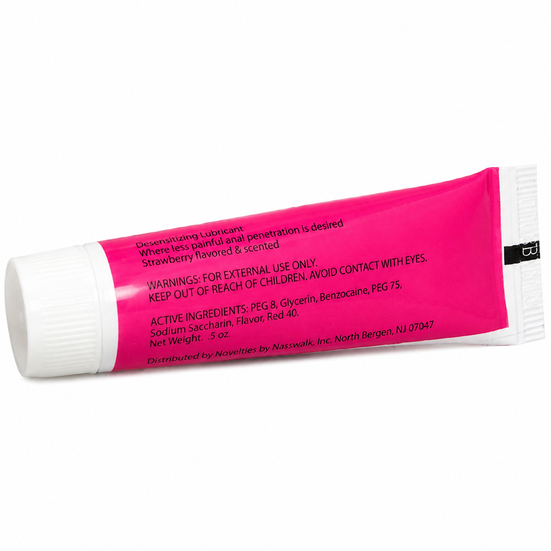 Nasstoys Anal-Ese Strawberry Gel | 1.5 oz