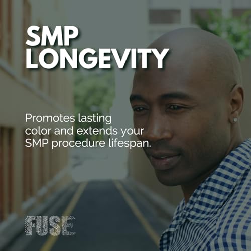Fuse Scalp Aftercare Lotion – Anti-Shine Formula for Scalp Micropigmentation &amp; Shaved Heads – Fast Absorbing, Fragrance-Free, Made in the USA – 4oz (Various Pack Options)
