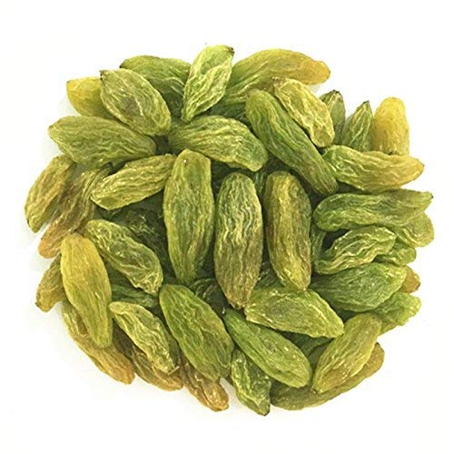 Aiva Green Raisins (2 LB) Bulk– Premium Seedless Dried Fruit for Snacking, Baking, and Cooking