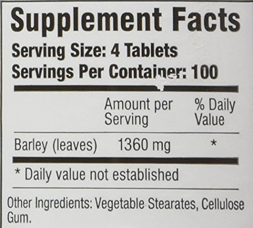 Green Supreme Barley Power | 400 Tablets