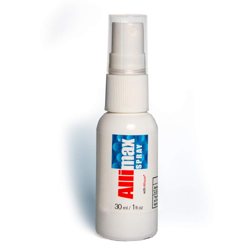 Allimax Rescue Spray-1oz-Throat, Gum Disease, Tooth Infection, 100% Stabilized Allicin