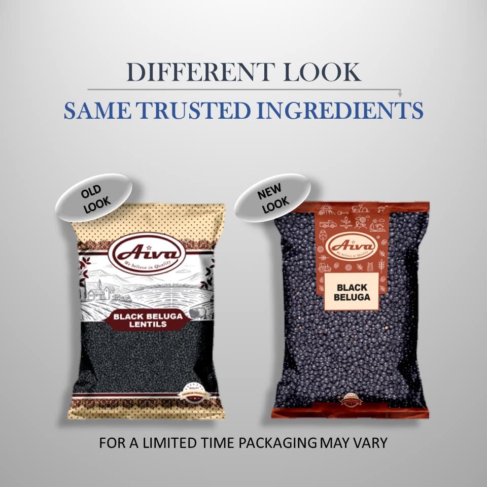 Aiva Black Beluga Lentils | 4 lb