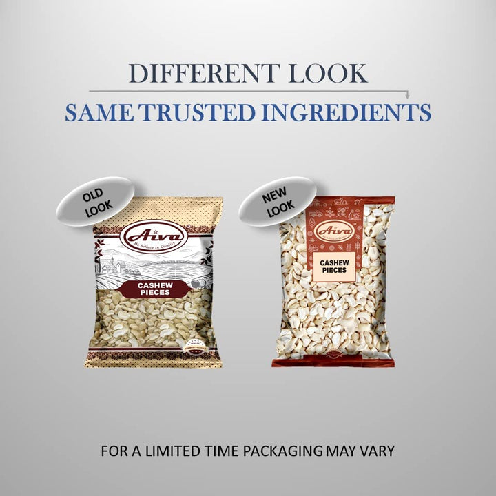 AIVA - Cashew Pieces Raw Premium Grade, 10 lb Bulk, Unroasted &amp; Unsalted Cashews for Cooking, Baking &amp; Topping