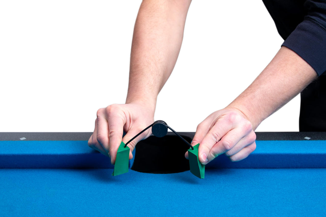 Practice Pro Pool Table Pocket Reducers, Set of 6 Billiards Training Aids, Made in USA, Limited