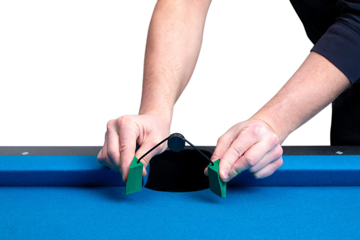 Practice Pro Pool Table Pocket Reducers, Set of 6 Billiards Training Aids, Made in USA, Limited