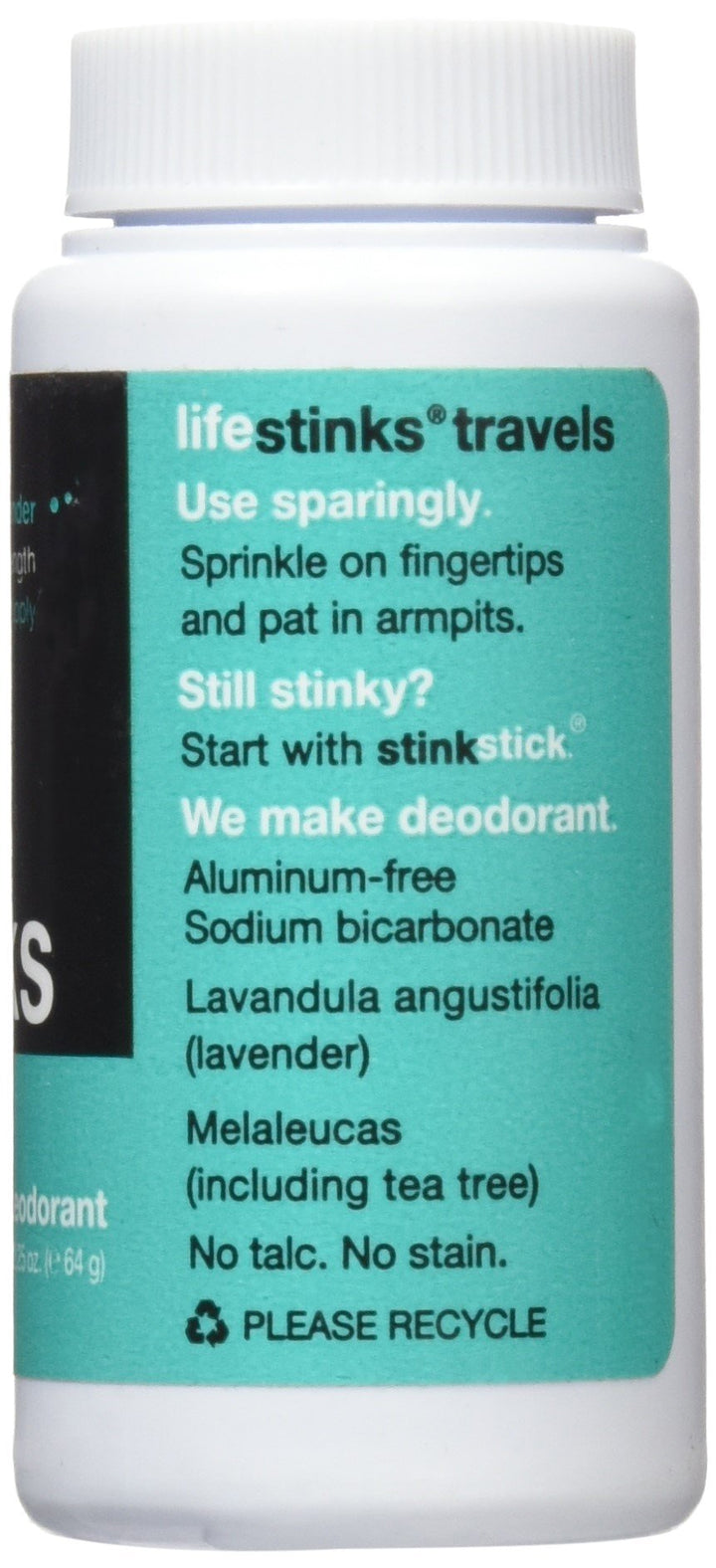 Duggan Sisters Extra Strength Lavender Travel Deodorant 2.25oz deodorant Aluminum Free