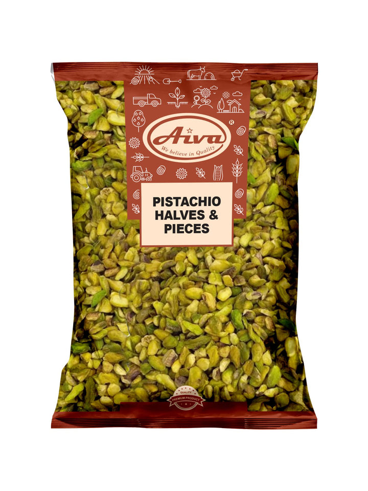 Aiva California Pistachio Halves &amp; Pieces | 1 lb