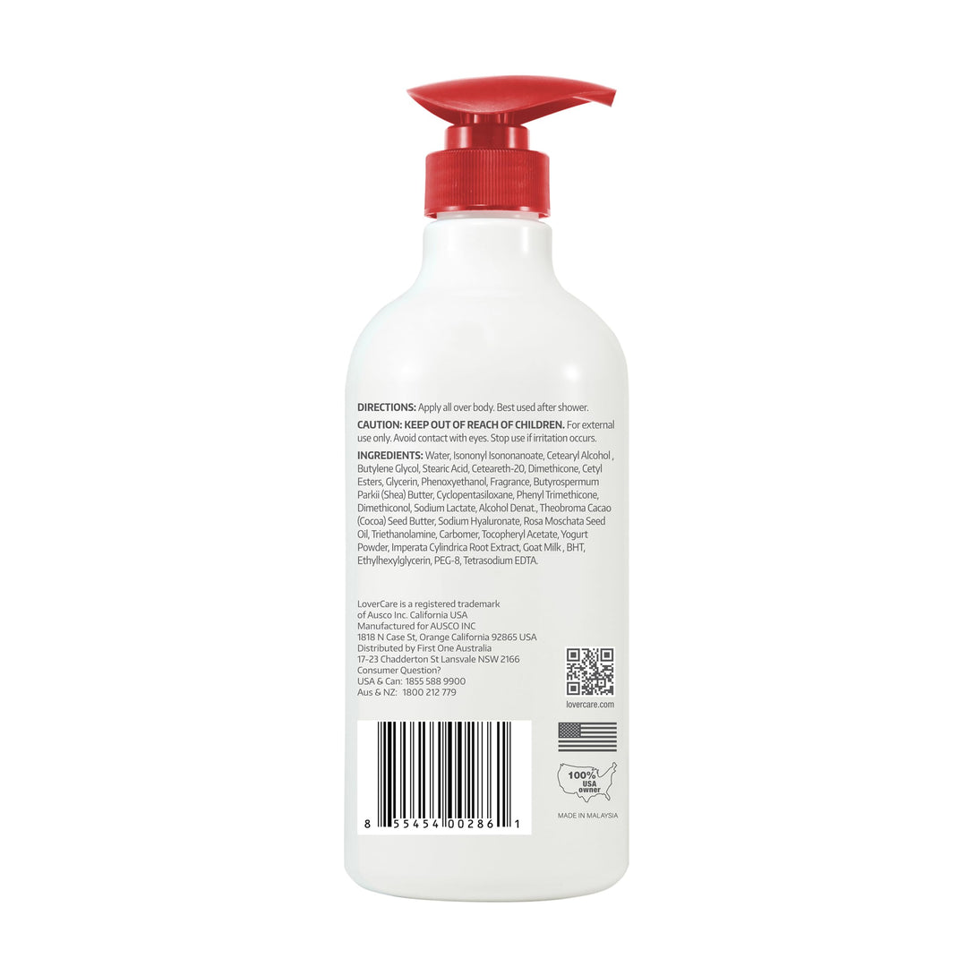 LoverCare Goat’s Milk Body Lotion — Rose Hip Seed Oil