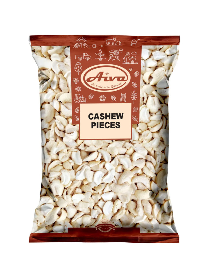 AIVA - Cashew Pieces Raw Premium Grade, 10 lb Bulk, Unroasted &amp; Unsalted Cashews for Cooking, Baking &amp; Topping