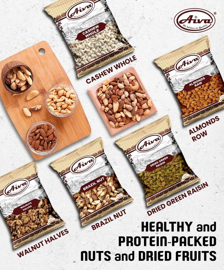 AIVA - Cashew Pieces Raw Premium Grade, 10 lb Bulk, Unroasted &amp; Unsalted Cashews for Cooking, Baking &amp; Topping