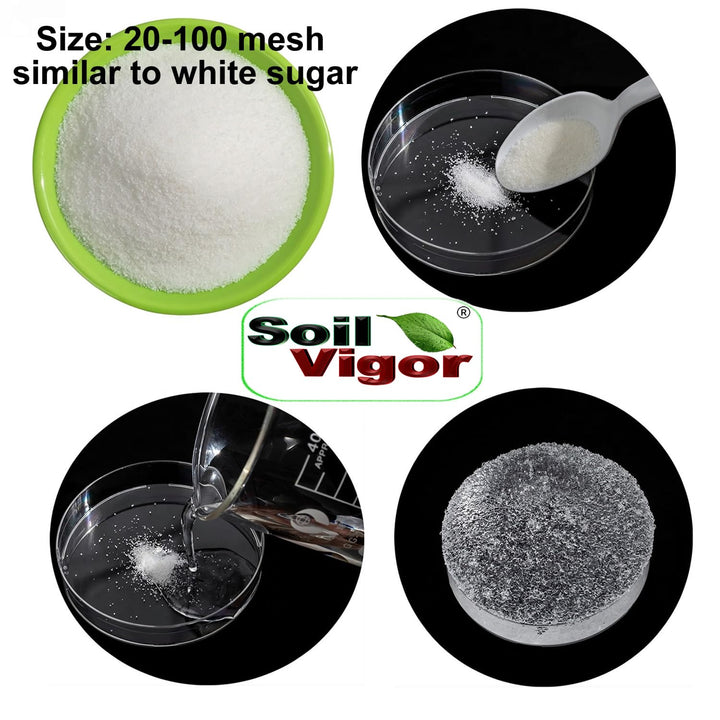 Soil Moist Fines Granules | 20-100 Mesh