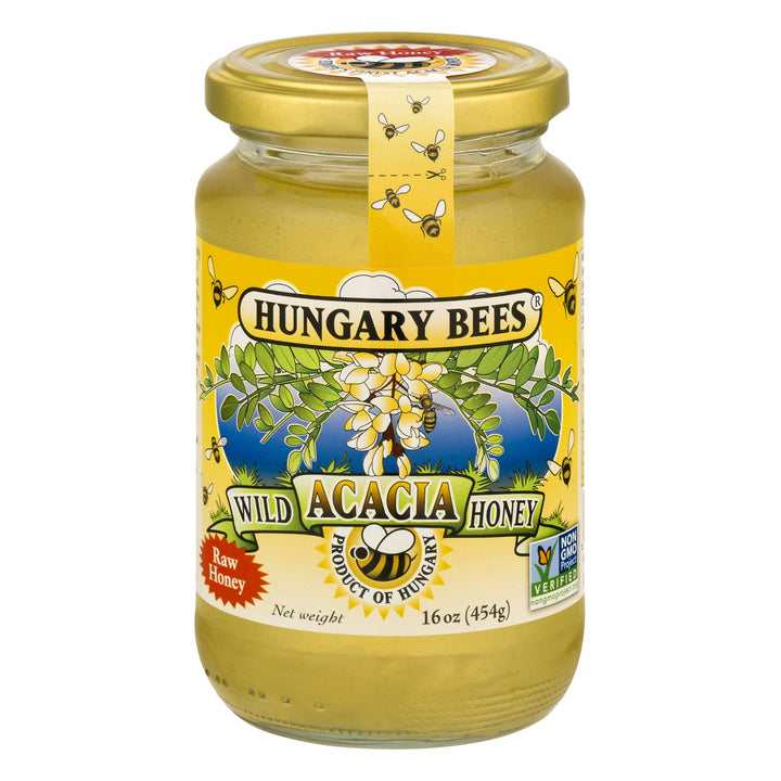 Hungary Bees Wild Acacia Honey | 16 oz