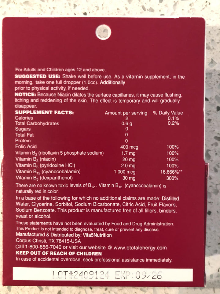 The B-Total Solution - Sublingual B Vitamins - Twin Pak