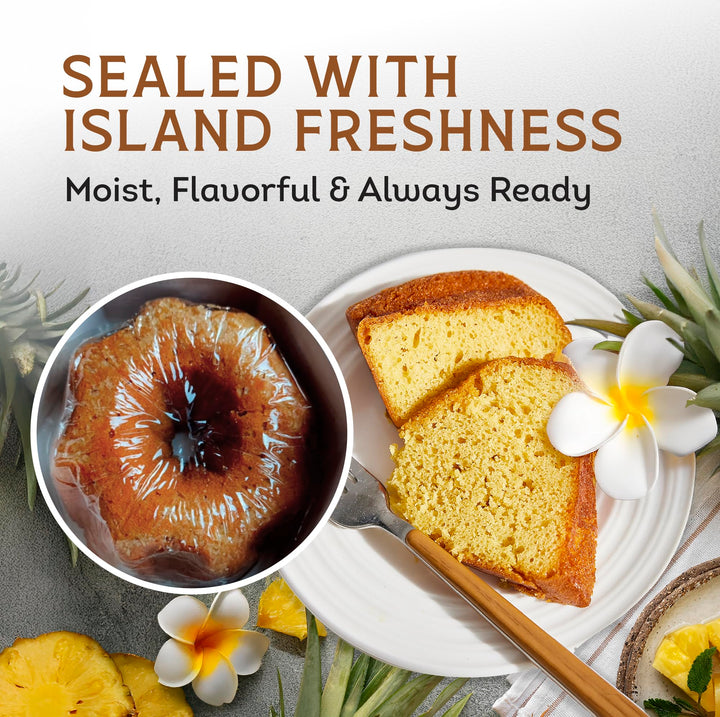 Tortuga Hawaiian Pineapple Rum Cake | 4 oz