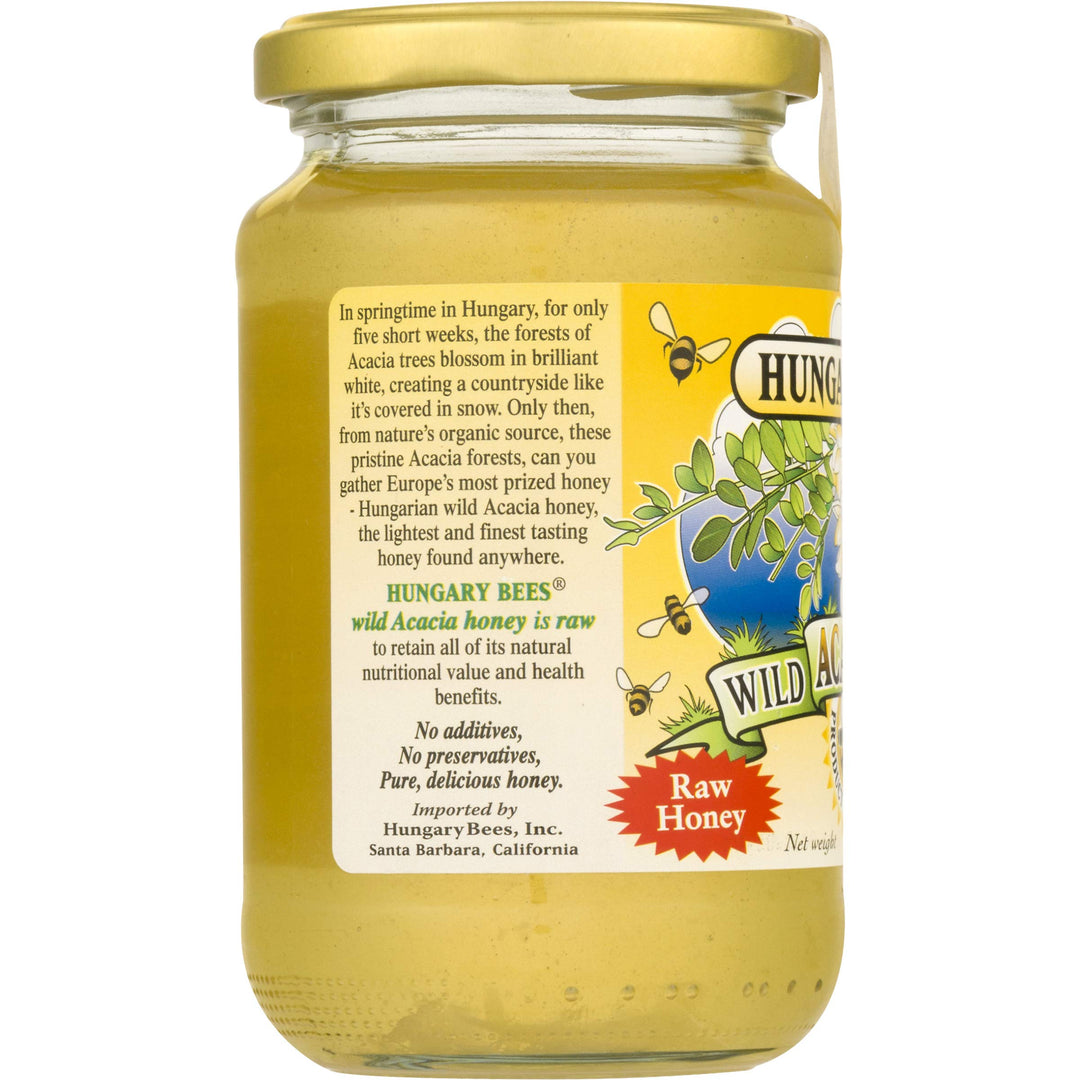 Hungary Bees Wild Acacia Honey | 16 oz