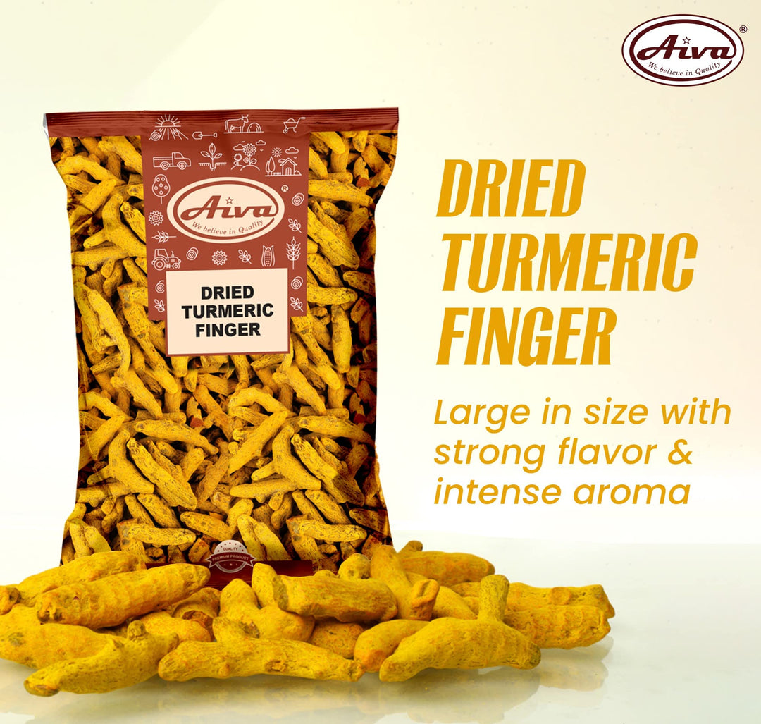 Aiva Whole Turmeric Roots | 7 oz