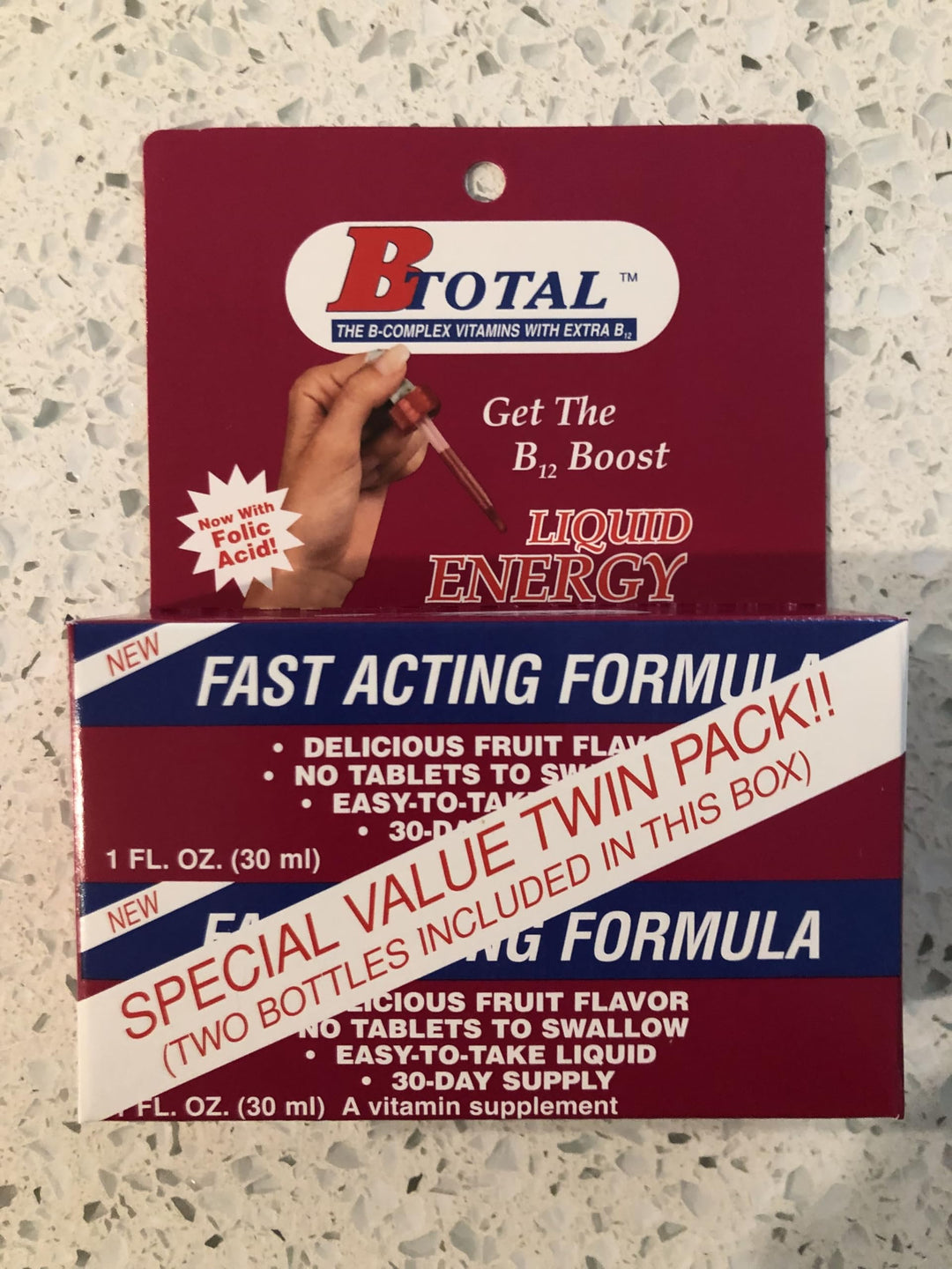 The B-Total Solution - Sublingual B Vitamins - Twin Pak