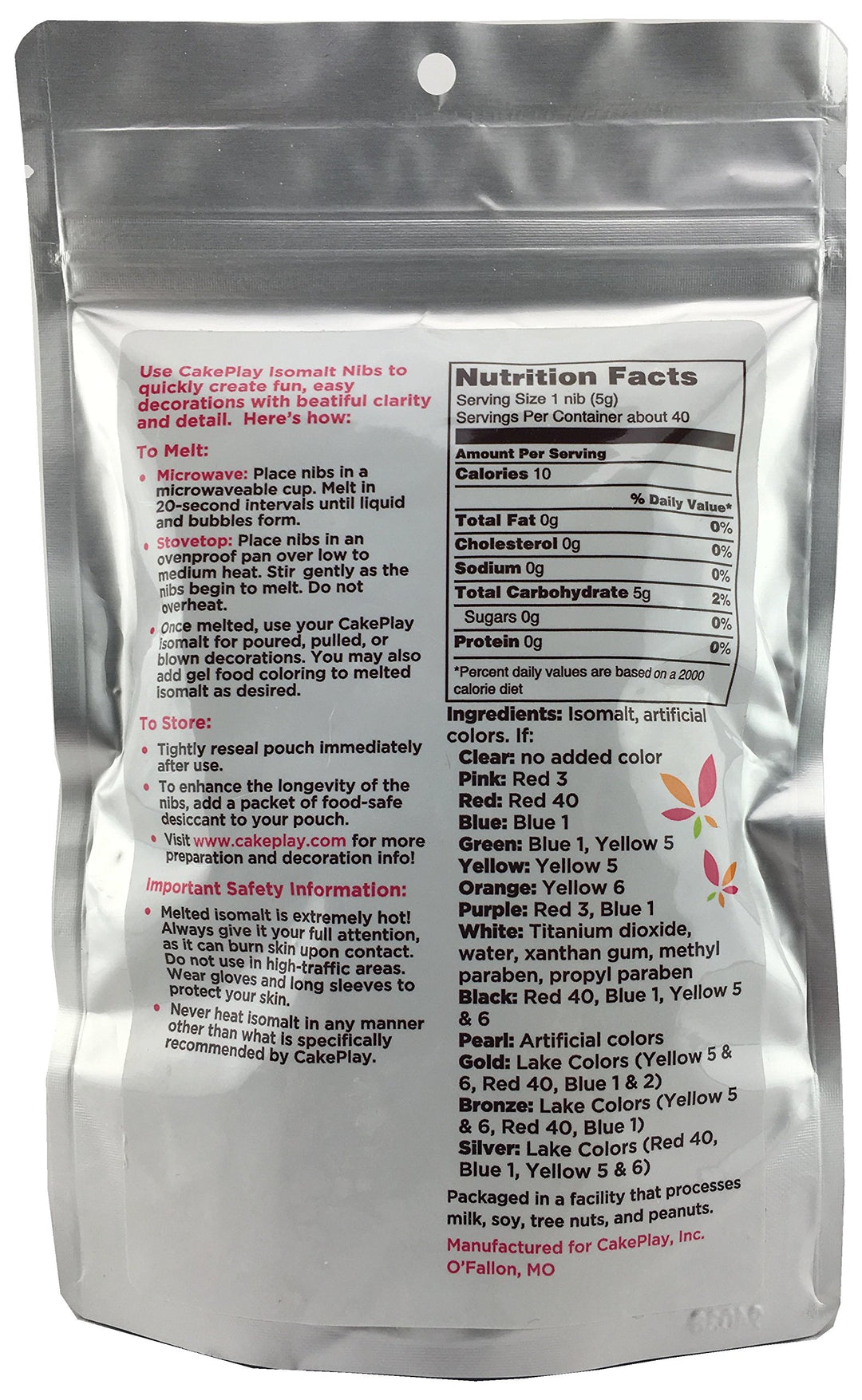 CakePlay Isomalt Nibs