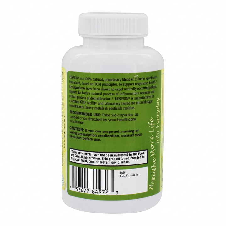 Resprin Traditional Herbal Blend | 90 Capsules