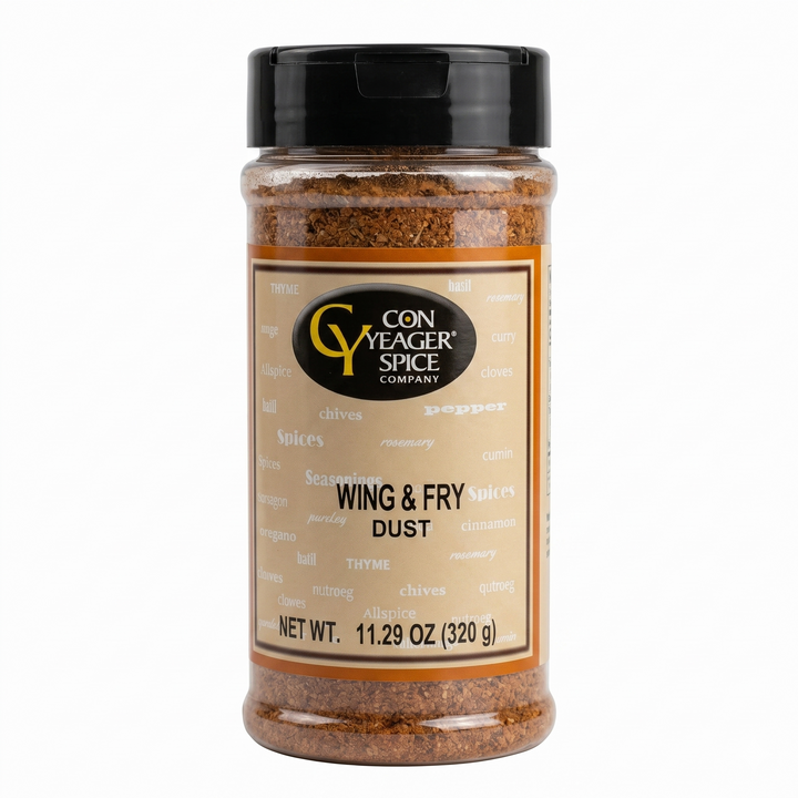 Con Yeager Wing &amp; Fry Dust | 11.29 oz