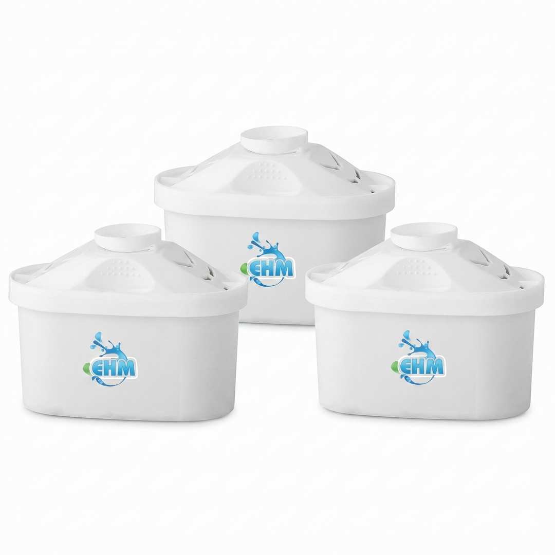 EHM SureFlow Alkaline Water Pitcher Replacement Cartridge – Healthy Drinking Water, PH 8.5-9.5, 6-Stage Filtration &amp; Hydration System