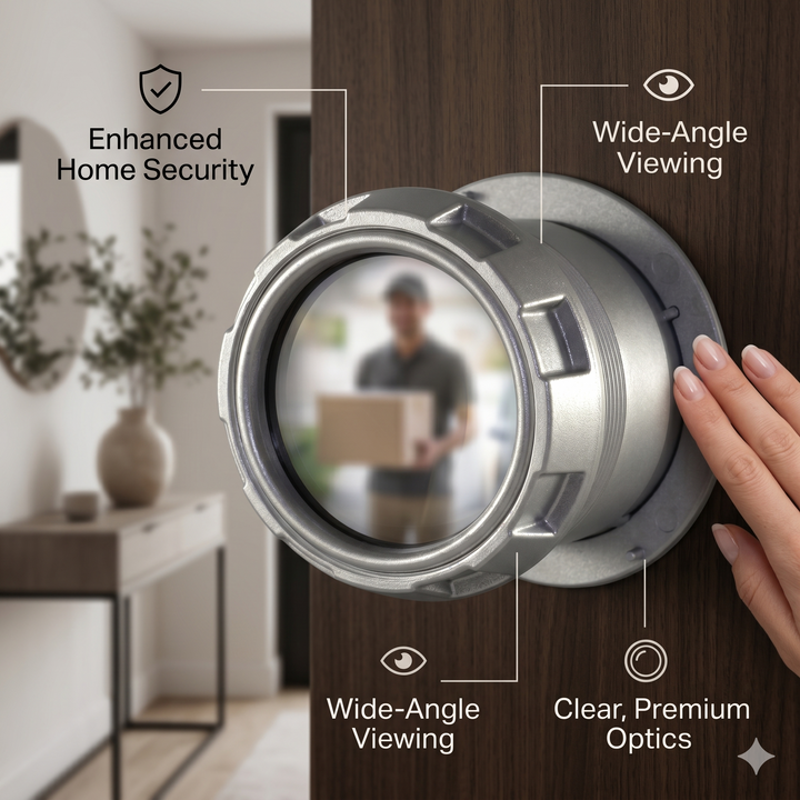 Door Scope DS2000 Door Viewer | Silver