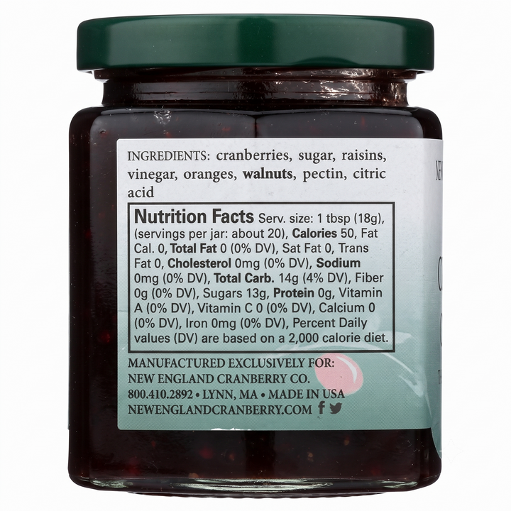 New England Cranberry Cranberry Chutney | 12 oz