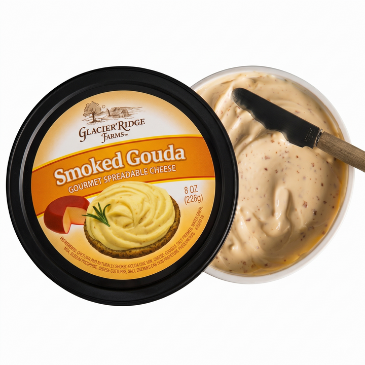Glacier Ridge Farms Smoked Gouda Cheese Spread | 8 oz