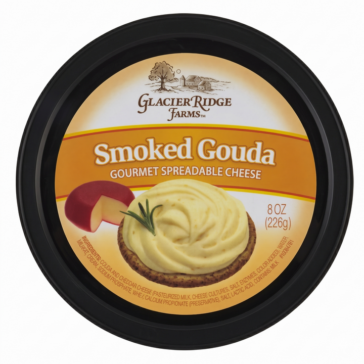 Glacier Ridge Farms Smoked Gouda Cheese Spread | 8 oz