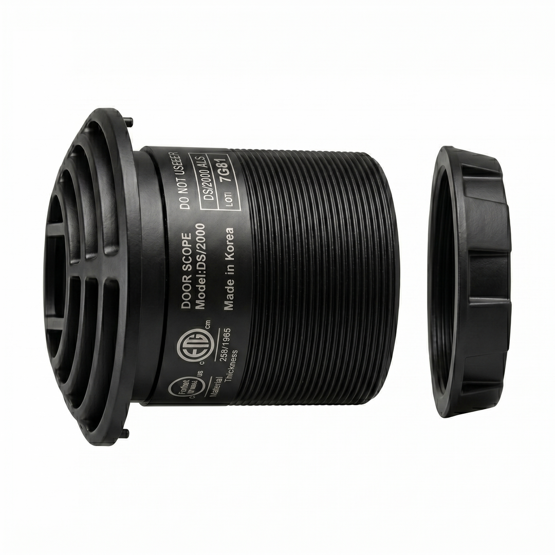 Door Scope DS2000 Door Viewer - Aluminum x Black