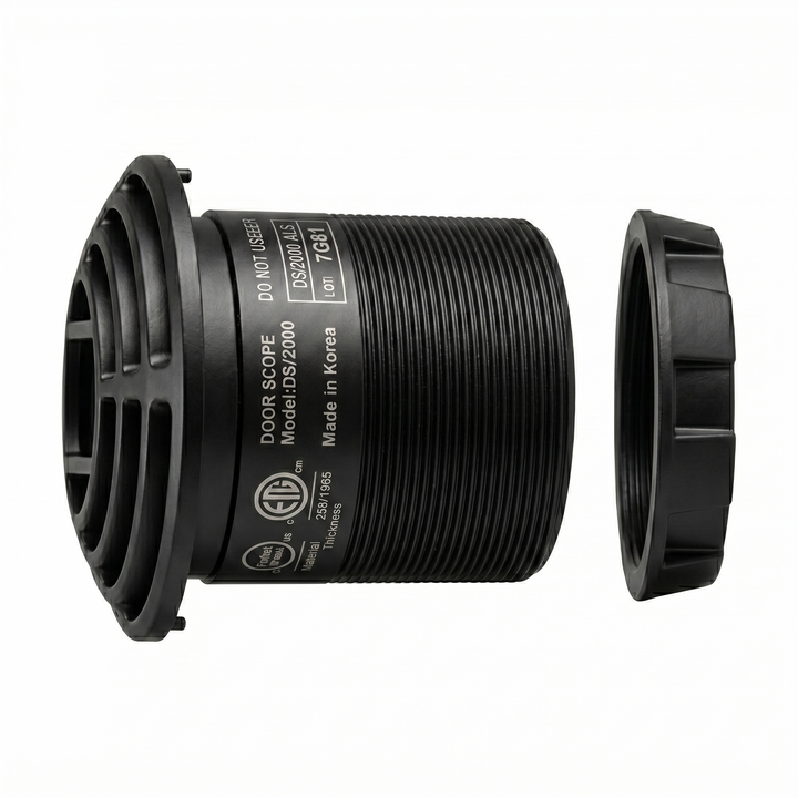 Door Scope DS2000 Door Viewer - Aluminum x Black