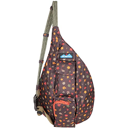 KAVU Rope Sling Bag Black Topo One Size : Amazon.in: Sports, Fitness &  Outdoors