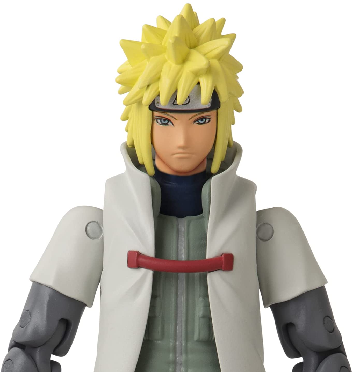 Anime Heroes Official Naruto Shippuden Action Figure - Namikaze Minato - Poseable Action Figure with Swappable Hands and Accessories 36905