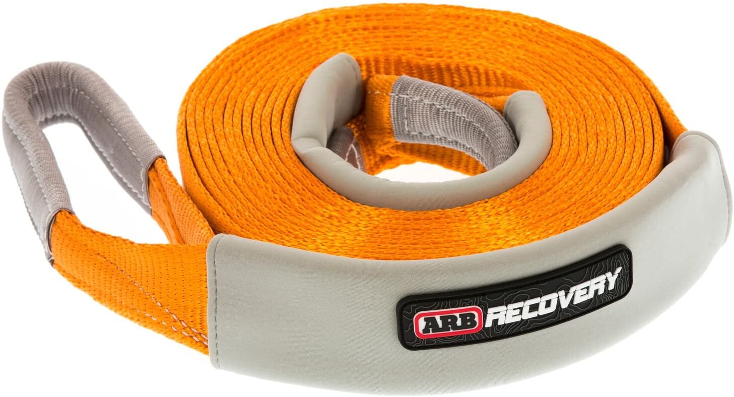 ARB 4x4 Accessories ARB705LB Recovery Snatch Strap Orange 30' x 2 3/8", Load capacity 17,600 lb, NATA approved, 20% Stretch