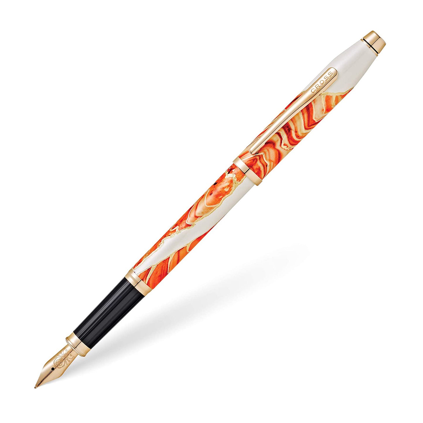 Cross Wanderlust Antelope Canyon w/Rose Gold PVD Appointments and Stainless Steel Fine Nib Fountain Pen