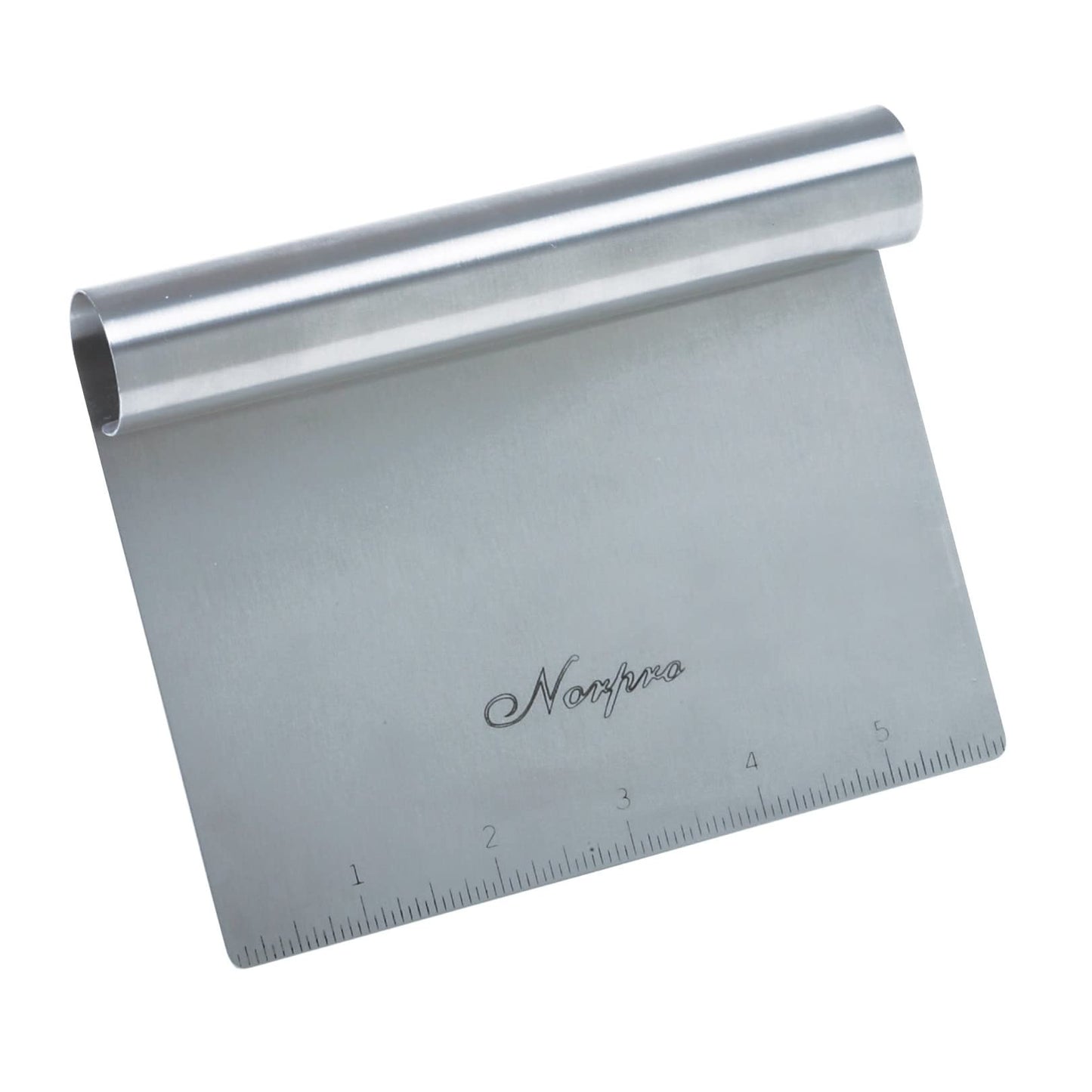 Norpro Stainless Steel Scraper/Chopper, 6in/15cm x 4in/10cm