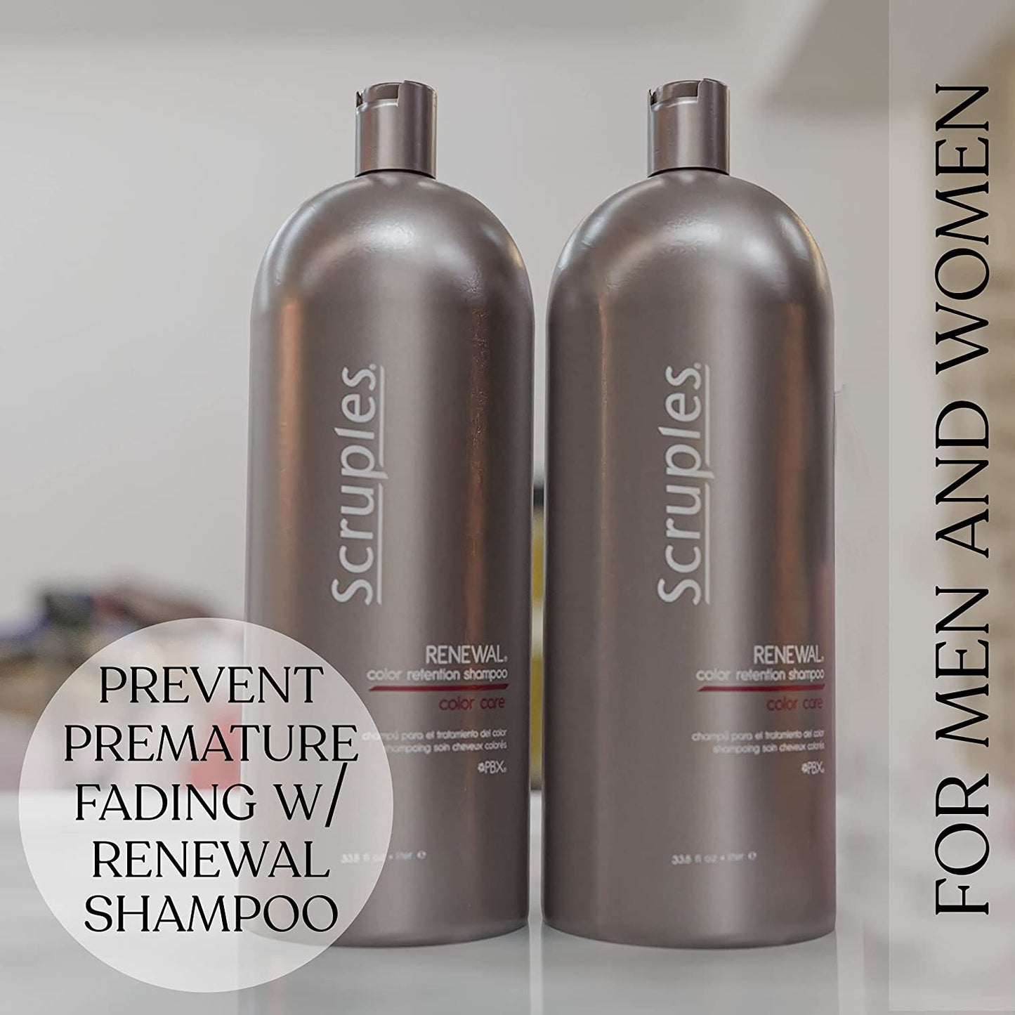 Scruples Renewal Color Retention Shampoo Color Care 1000 ml / 33.8 oz