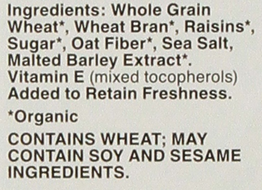 Cascadian Farm - Organic Raisin Bran Cereal, Organic, Whole Grain, 12 oz (Pack of 3)