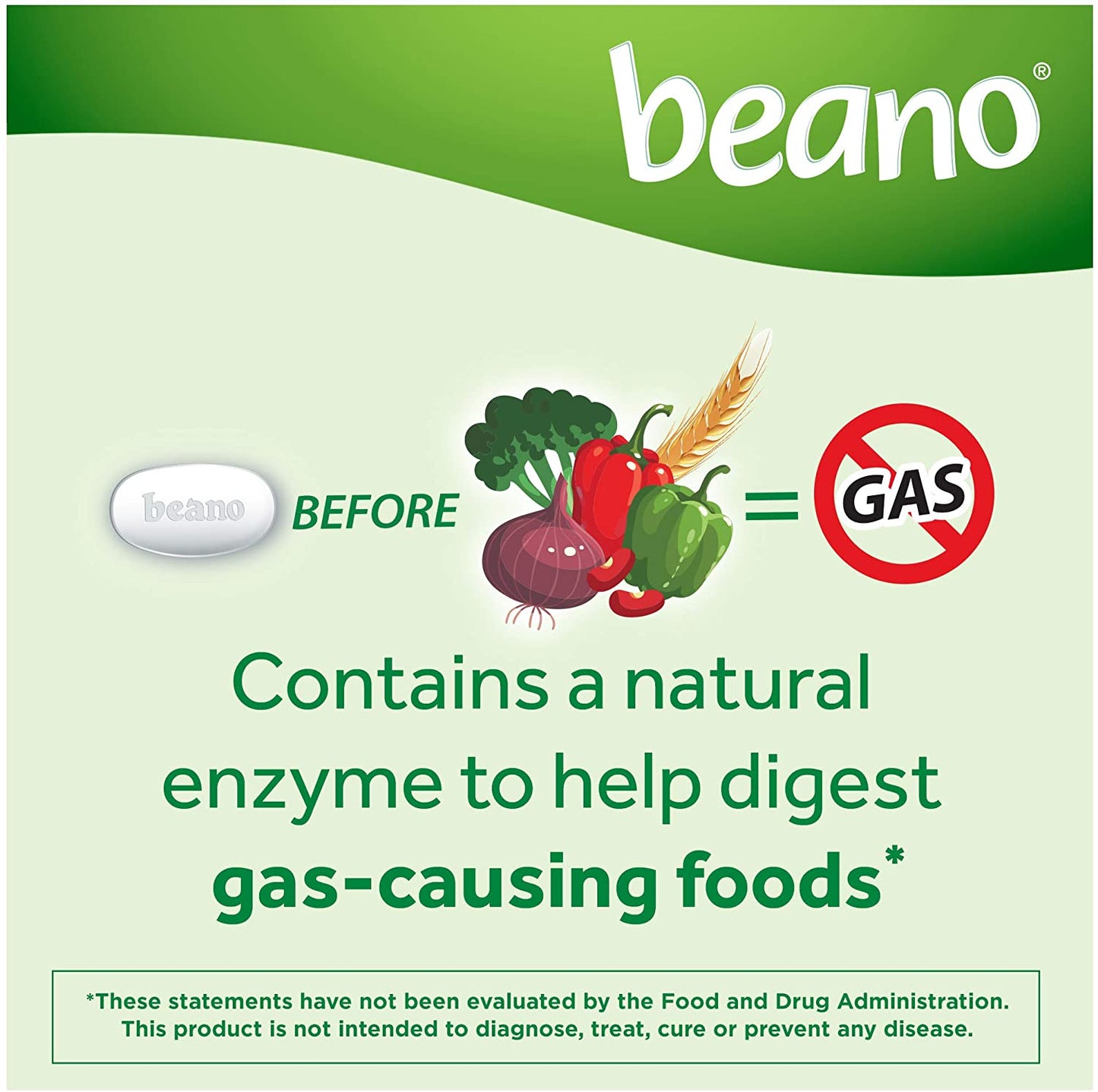 Beano Ultra 800 Food Enzyme - 180 Tablets