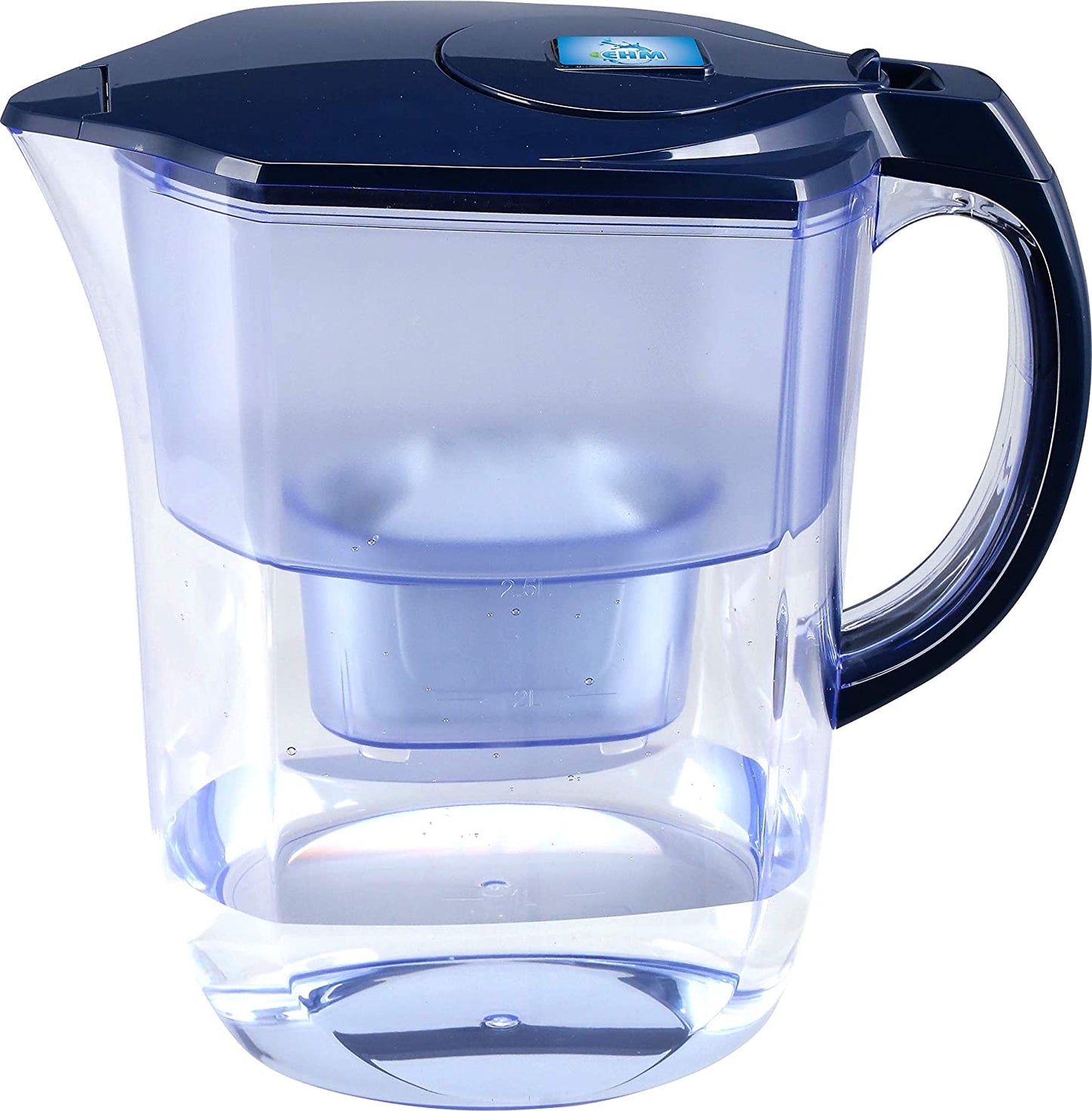 Ehm Ultra Premium Alkaline water Filter Pitcher - 3.8L, Activated Carbon Filter- BPA Free, Healthy, Clean, & Toxin-Free Mineralized Alkaline Water in Minutes- Up to 9.5 pH-2021