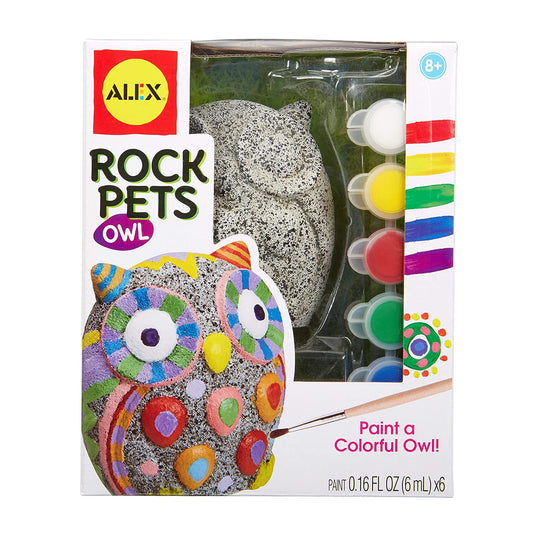 Alex Rock Pets Owl Kids Art and Craft Activity