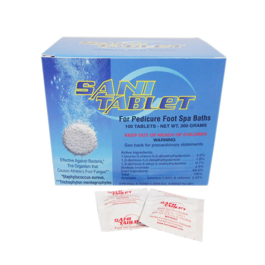 SANI CARE Sani-Tablet 100 Tablets (Model: SAN0100)